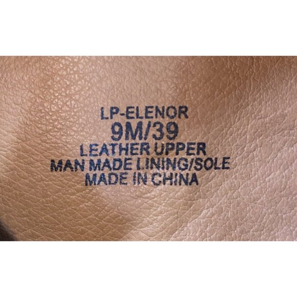 Lucky Brand Eleanor Taupe Suede leather Ankle Boots Embroidered Detail Stacked 9 - Picture 12 of 13